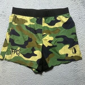 Tachuntfish Men's Camo Athletic Shorts X Large FPC Arrowhead Logo Gym Running